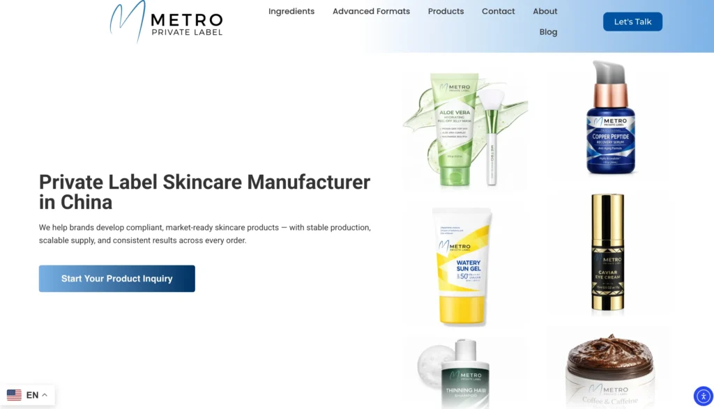 Die 14 vertrauenswürdigsten Private-Label-Hersteller von GHK-Cu-Peptidserum in Europa bis 2026 – Metro Private Label – Hautpflegehersteller